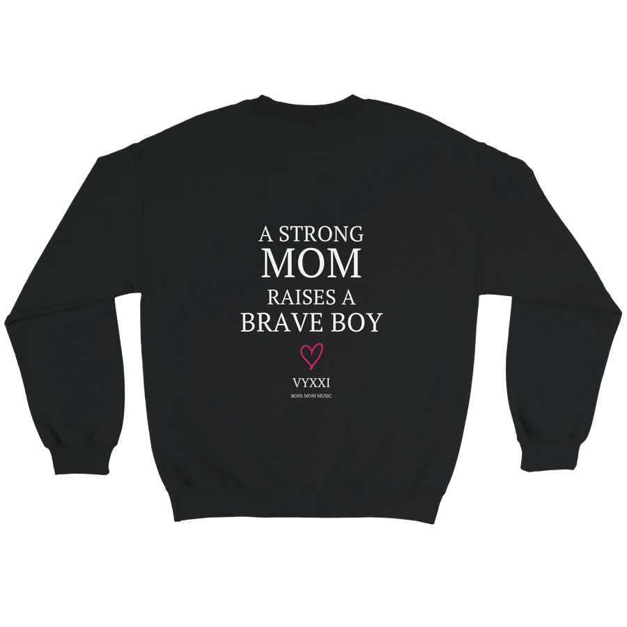 A Strong Mom — VYXXI sweater zwart