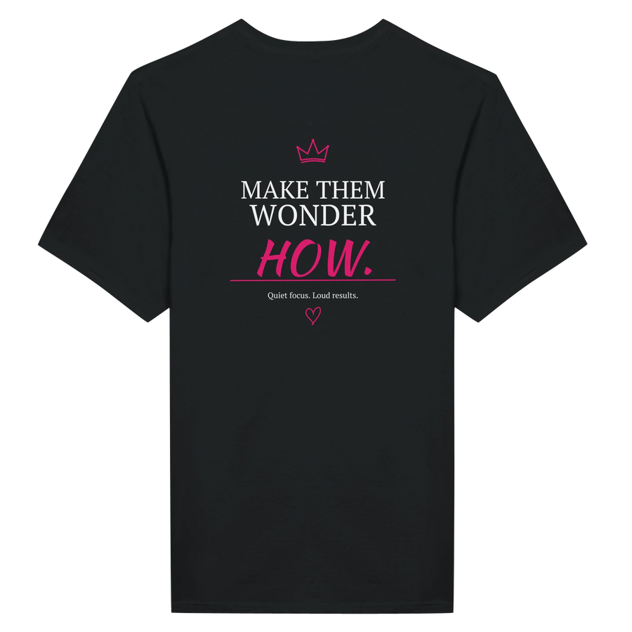 Make Them Wonder How — VYXXI T-shirt zwart